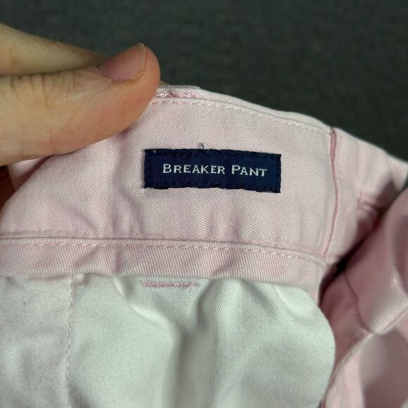 Vineyard Vines Pants Mens 32x30 Pink Breaker Pant Chinos Preppy Casual - Picture 6 of 14